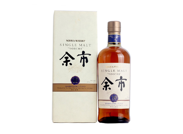哪里一甲威士忌回收余市威士忌NIKKA YOICHI10年/15年45度700ml洋酒2000S日本威士忌行情价格