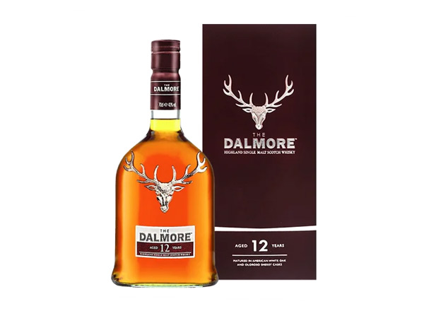 哪里大摩威士忌回收雪茄雪莉桶大摩12年达摩Dalmore帝摩达尔摩苏格兰威士忌洋酒