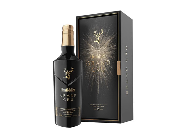 哪里格兰菲迪威士忌回收格兰菲迪23年璀璨礼盒装700ml苏格兰Glenfiddich威士忌行情价格