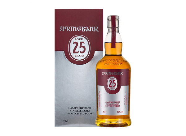 哪里云顶25年回收云顶威士忌SpringBank 46度坎贝尔镇苏格兰单一麦芽700m进口洋酒威士忌行情价格