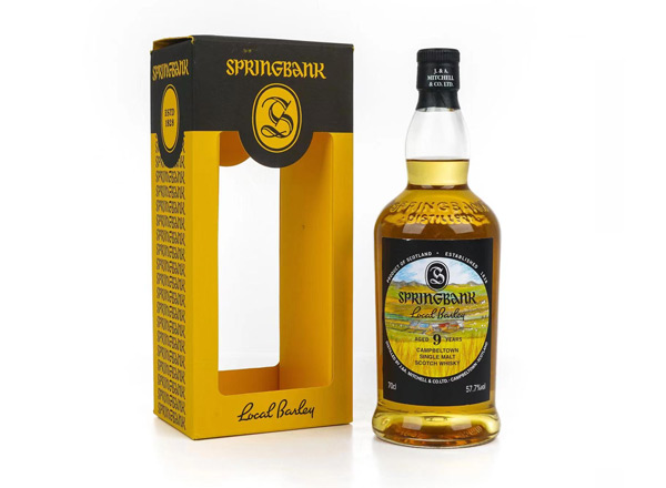 哪里Springbank回收云顶9年大麦第四版威士忌700ml洋酒云顶本地大麦行情价格