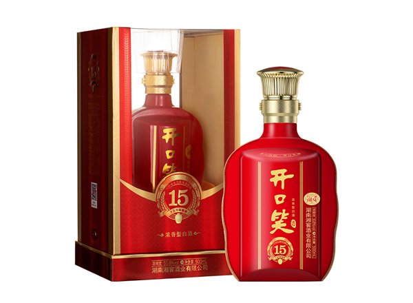 哪里湘窖开口笑15陈酿16回收开口笑酒十五年陈酿酒开口笑15大喜版上门收购价格高