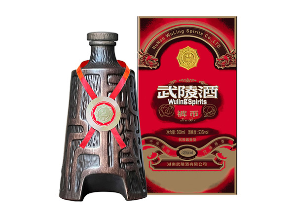 哪里回收武陵酒裤币53度酱香型白酒500ml/1L礼盒装裤币武陵酒收购行情价格