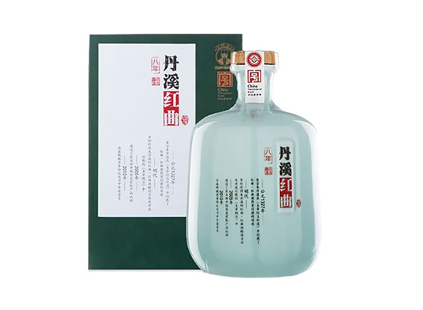哪里丹溪黄酒回收丹溪8年红曲黄酒750mL 2瓶礼盒装行情价格