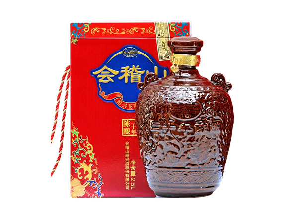 哪里回收会稽山二十年黄酒陶坛20年陈酿2.5L花雕酒
