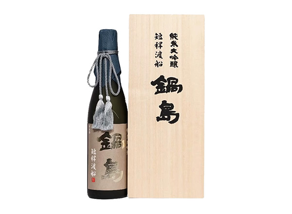 哪里锅岛清酒回收锅岛短杆渡船纯米大吟酿40%精米步合日本清酒